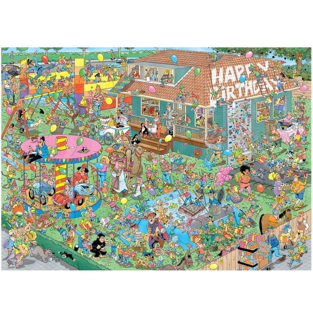 1000 pc Puzzle - Jan Van Haasteren Range