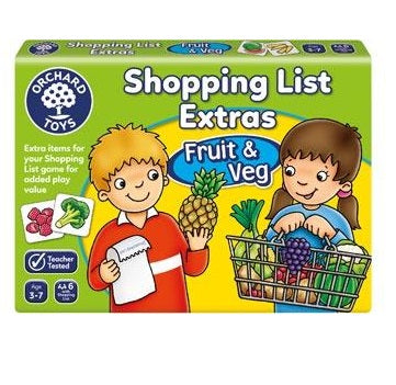 Shopping List Extras - Fruit & Veg