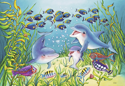 2 x 12 pc Puzzle - On the Seabed