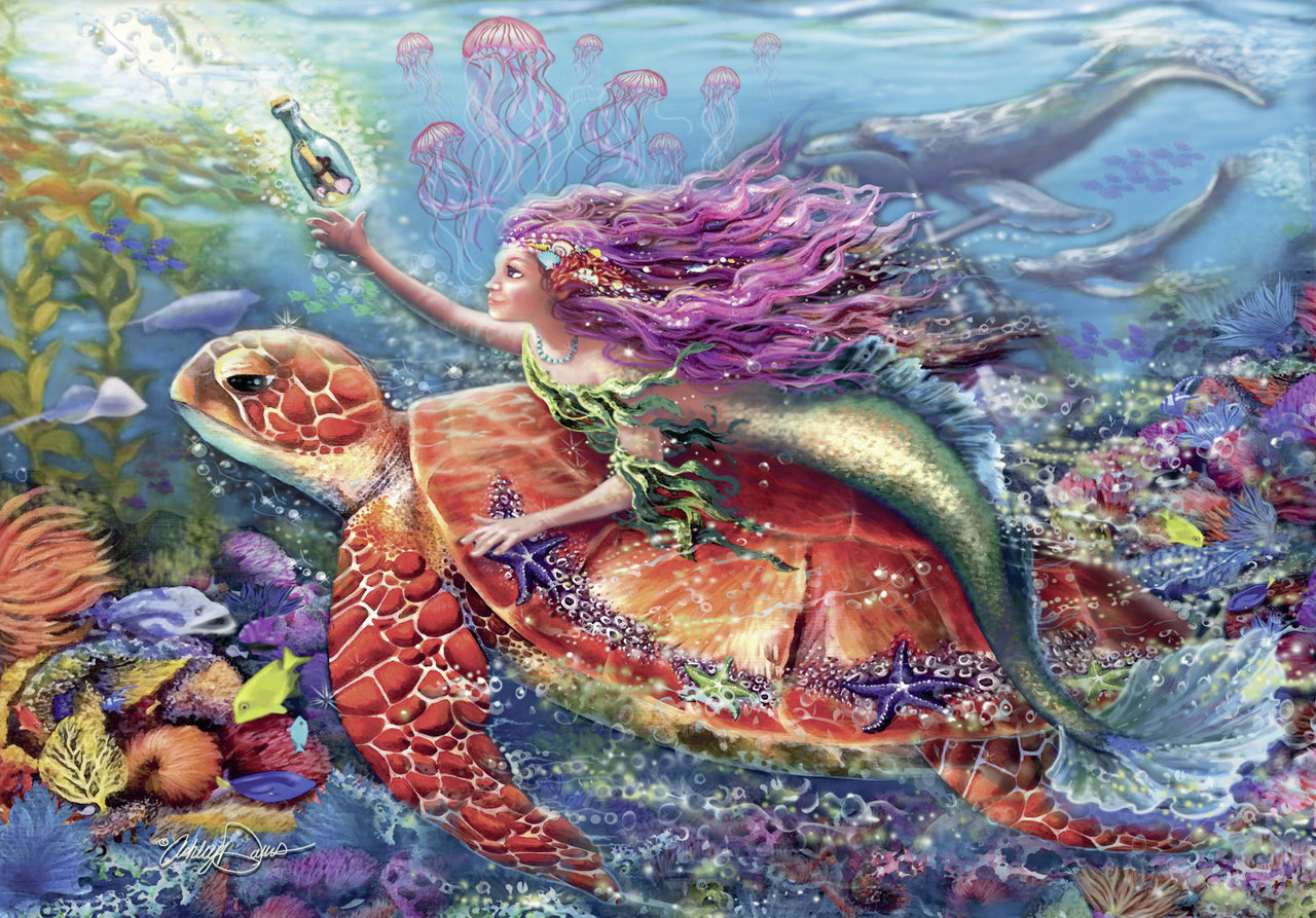 2 x 24 pc Puzzle - Mermaid Adventures