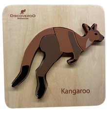 4 pc Chunky Puzzle - Kangaroo
