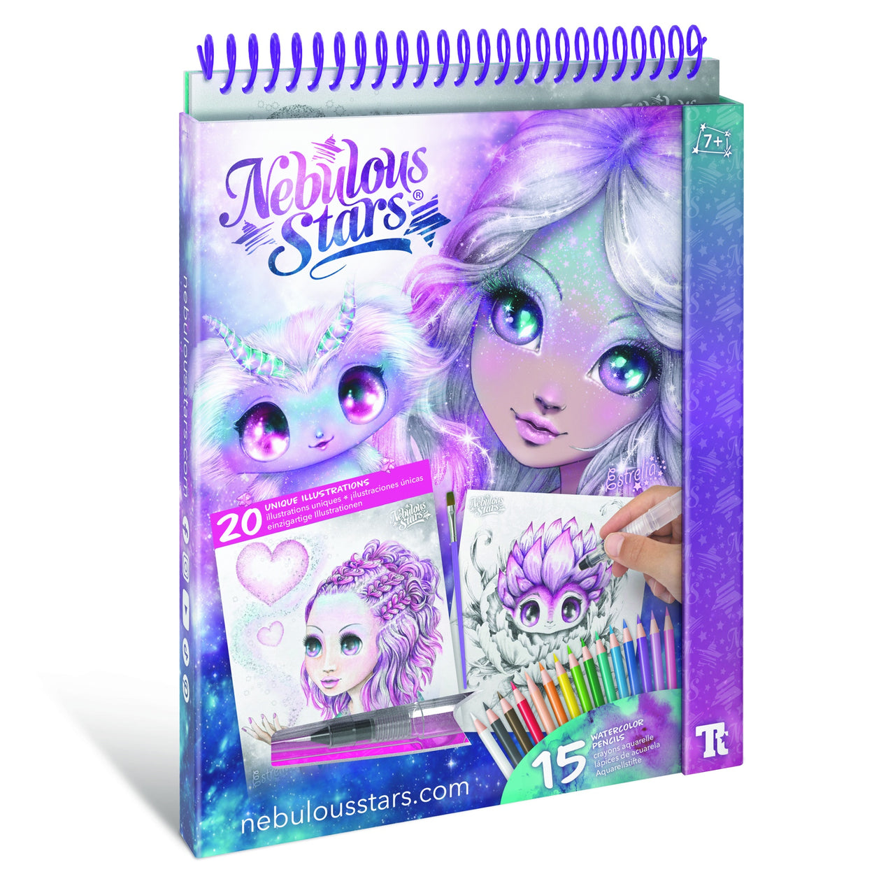 Watercolouring Book Set - Estrelia