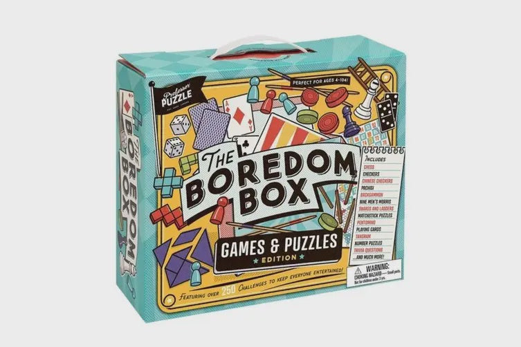 The Boredom Busting Box - Games and Puzzles Edition