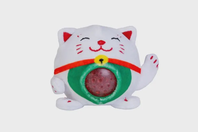 Lucky Cat Plush Ball Jellies