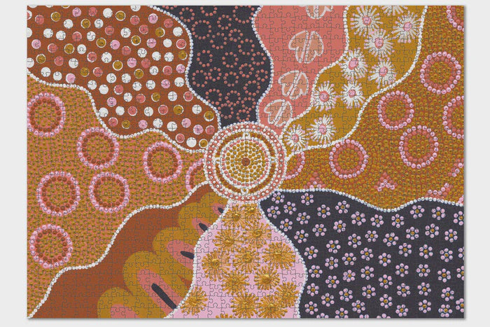 1000 pc Puzzle - Desert Flower