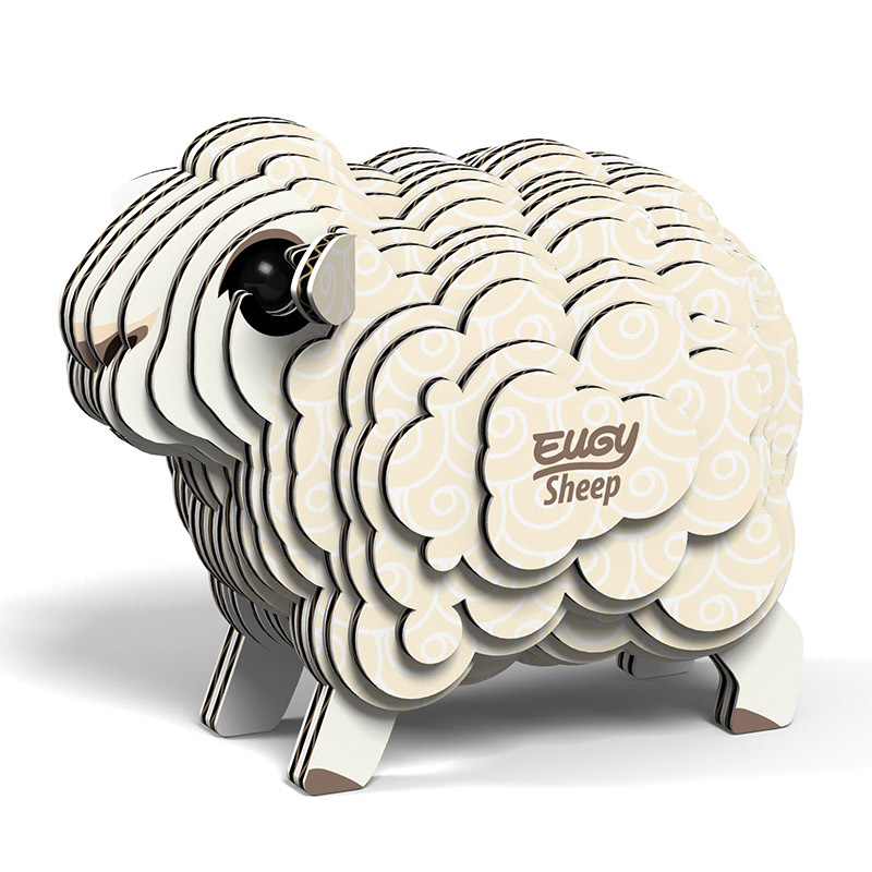 3D Cardboard Model Kit - Sheep