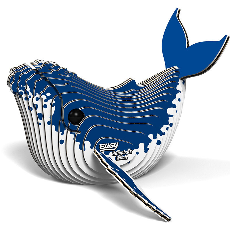 3D Cardboard Model Kit - Humpback Whale