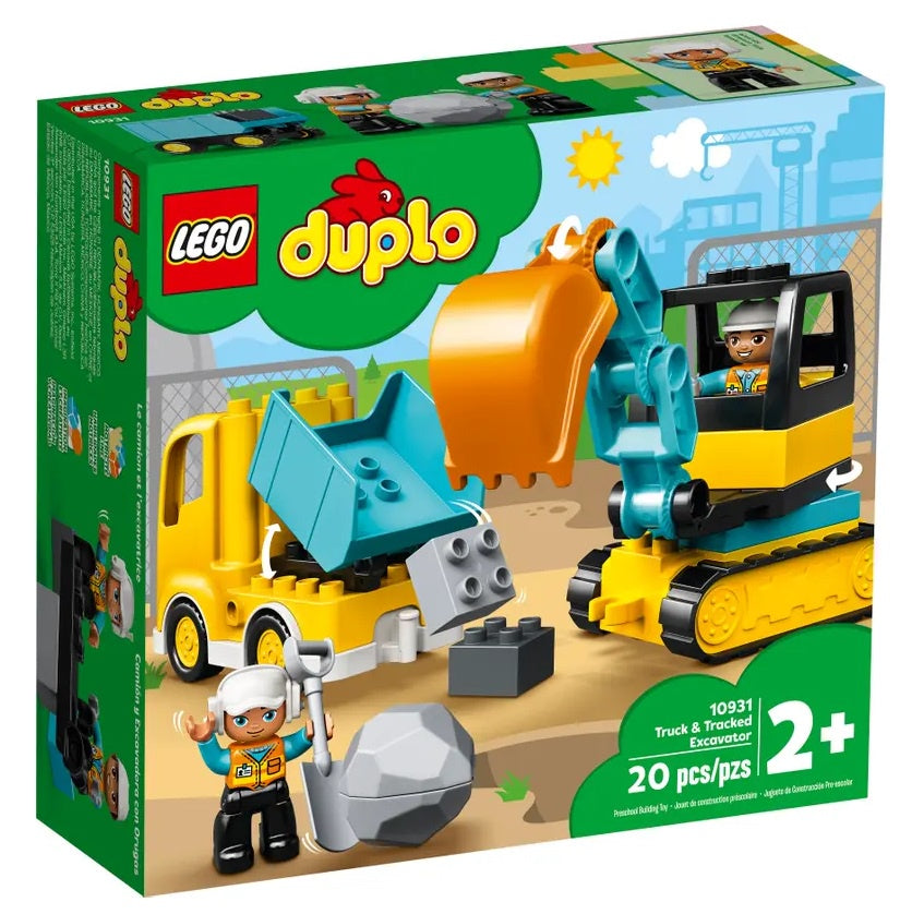 Duplo - 10931 Truck & Tracked Excavator