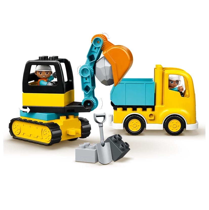 Duplo - 10931 Truck & Tracked Excavator