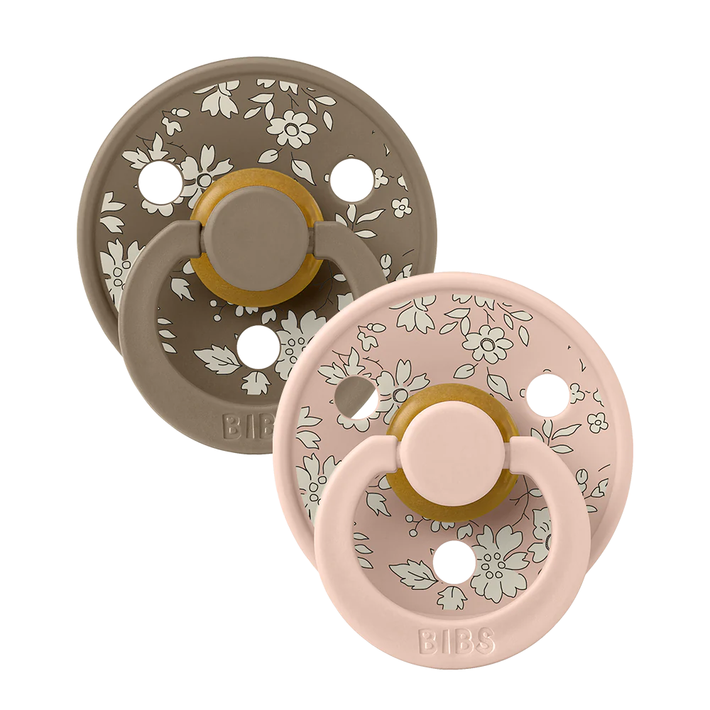 Liberty Round Pacifier Dummies Size 2 (6-18 Months) - 2pk