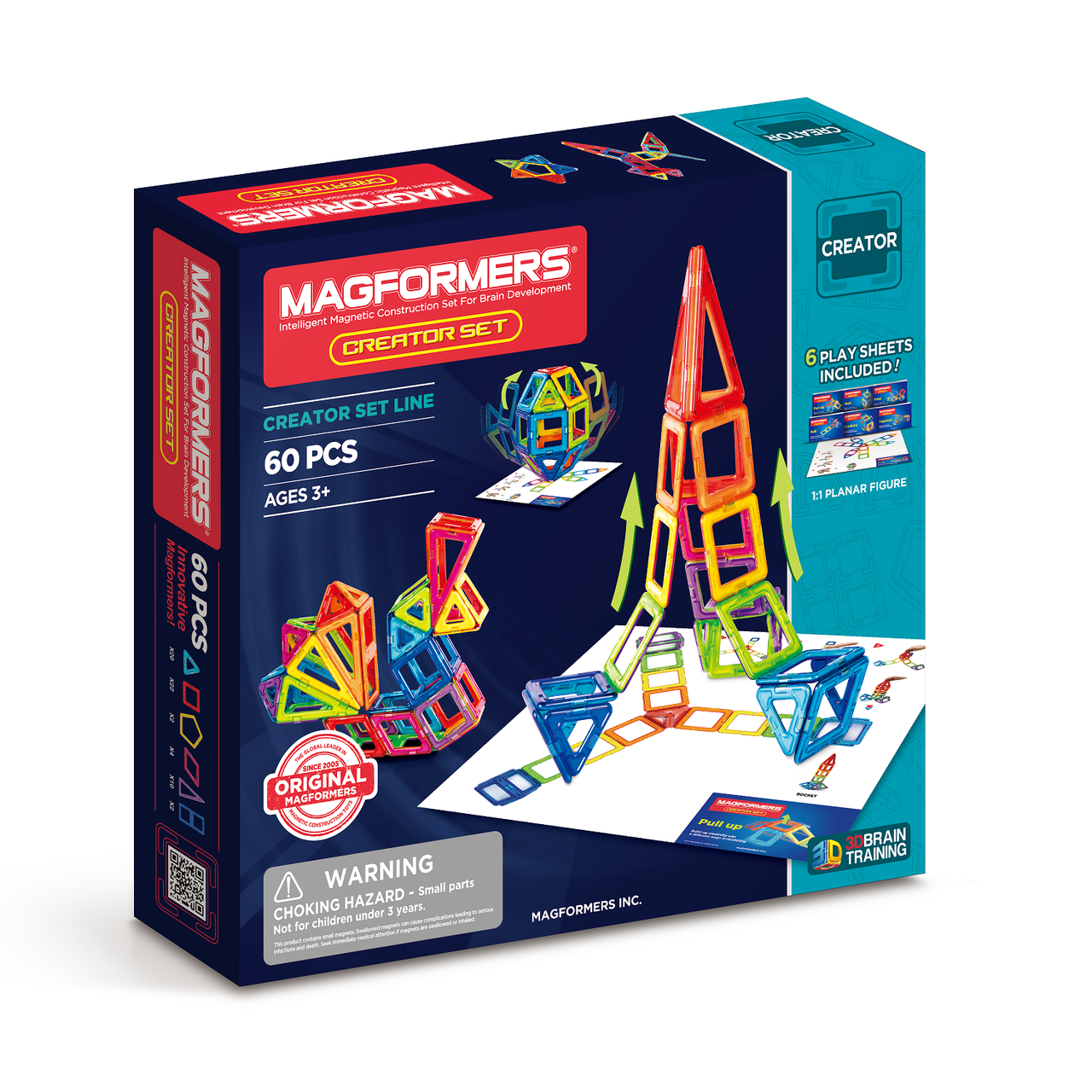 Magformers Creator Set (60 Pcs)