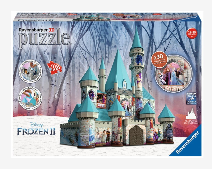 216 pc Puzzle - 3D Disney Frozen II Castle