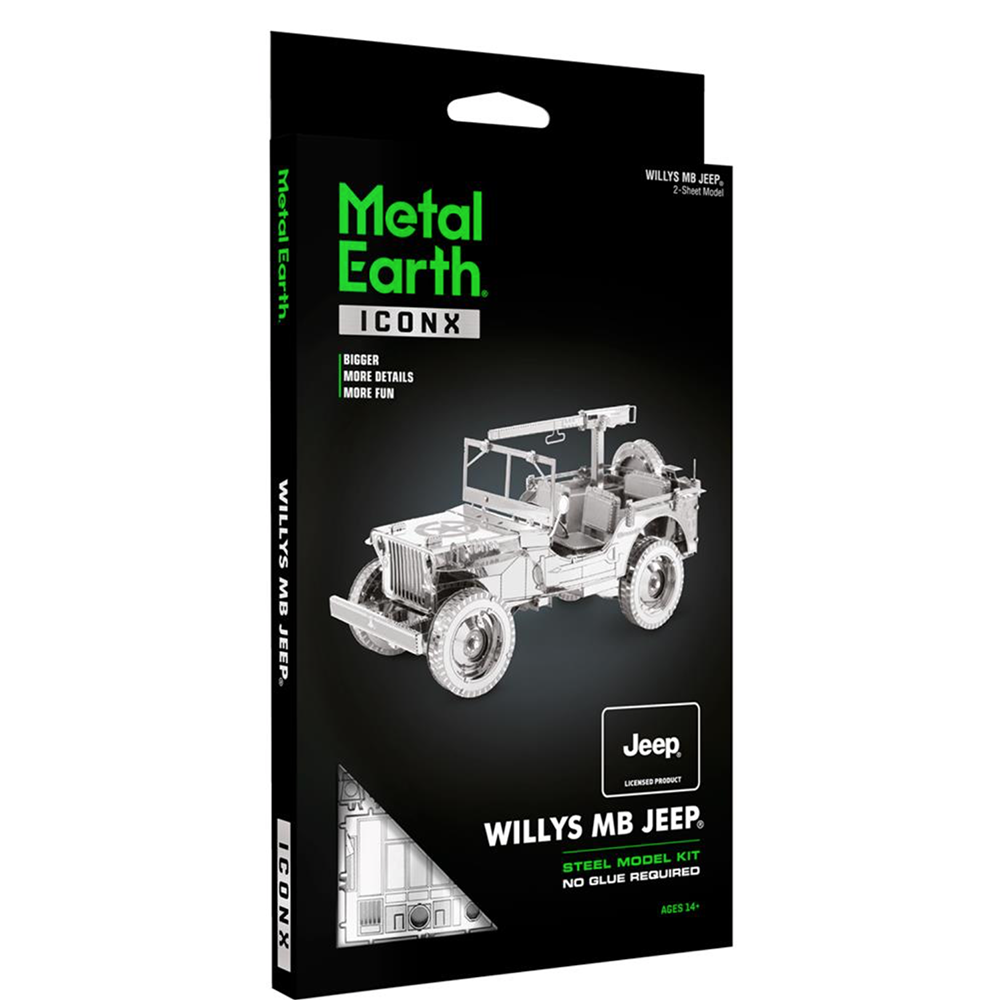 Metal Earth Model Kit - Willys MB Jeep