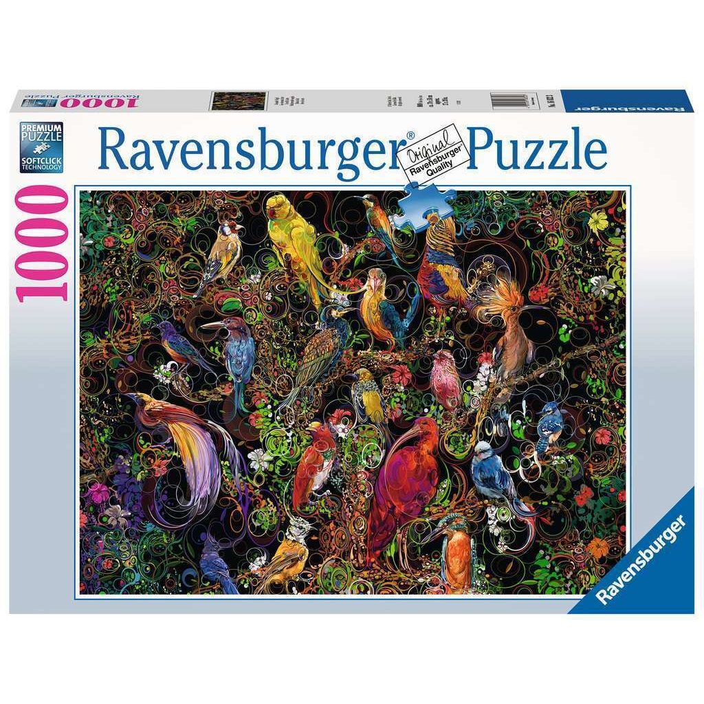 1000 pc Puzzle - Birds of Art