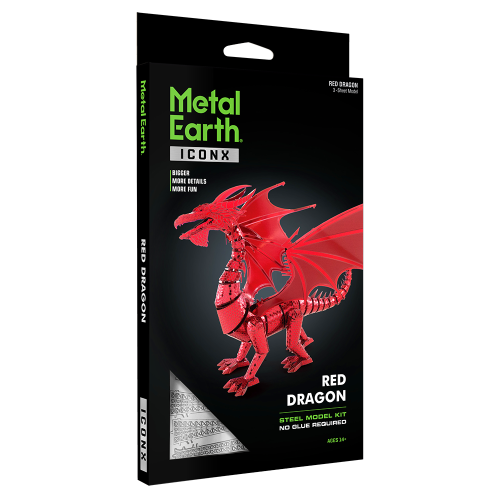 Metal Earth Model Kit - Red Dragon