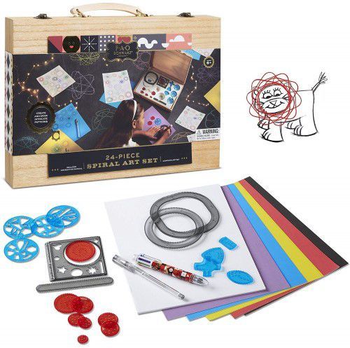 24-Piece Spiral Art Set