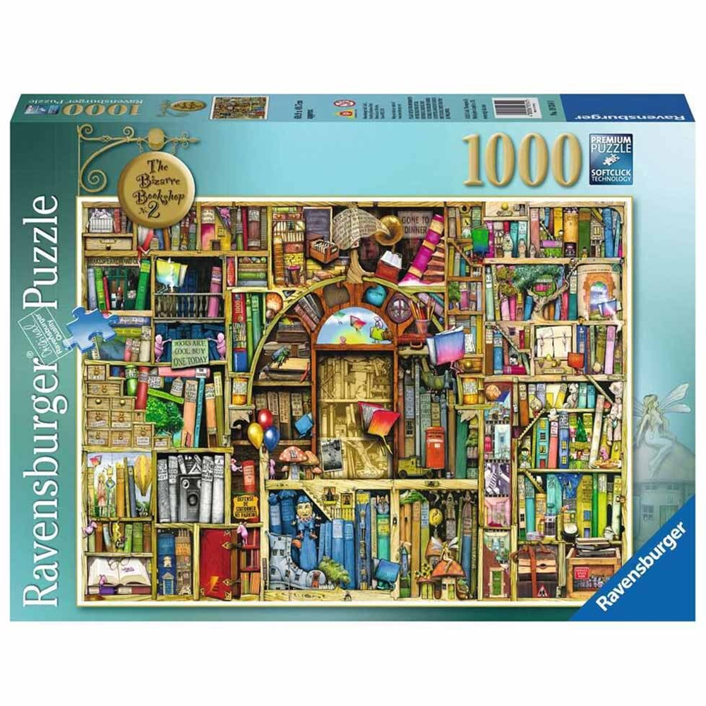 1000 pc Puzzle - Bizarre Bookshop No. 2