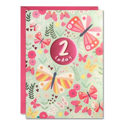 Birthday Card - Age Pink