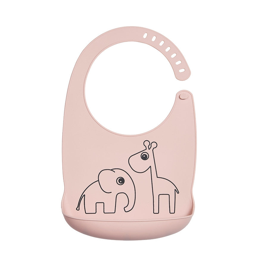 Silicone Bib Deer Friends