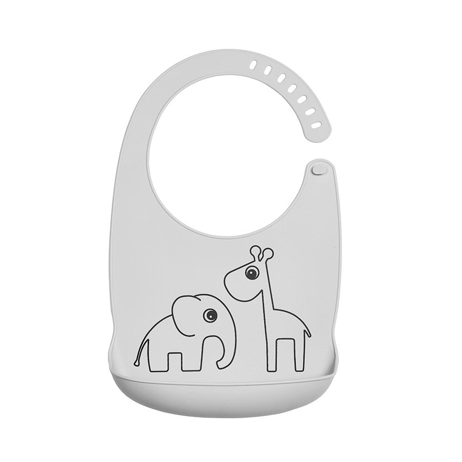 Silicone Bib Deer Friends