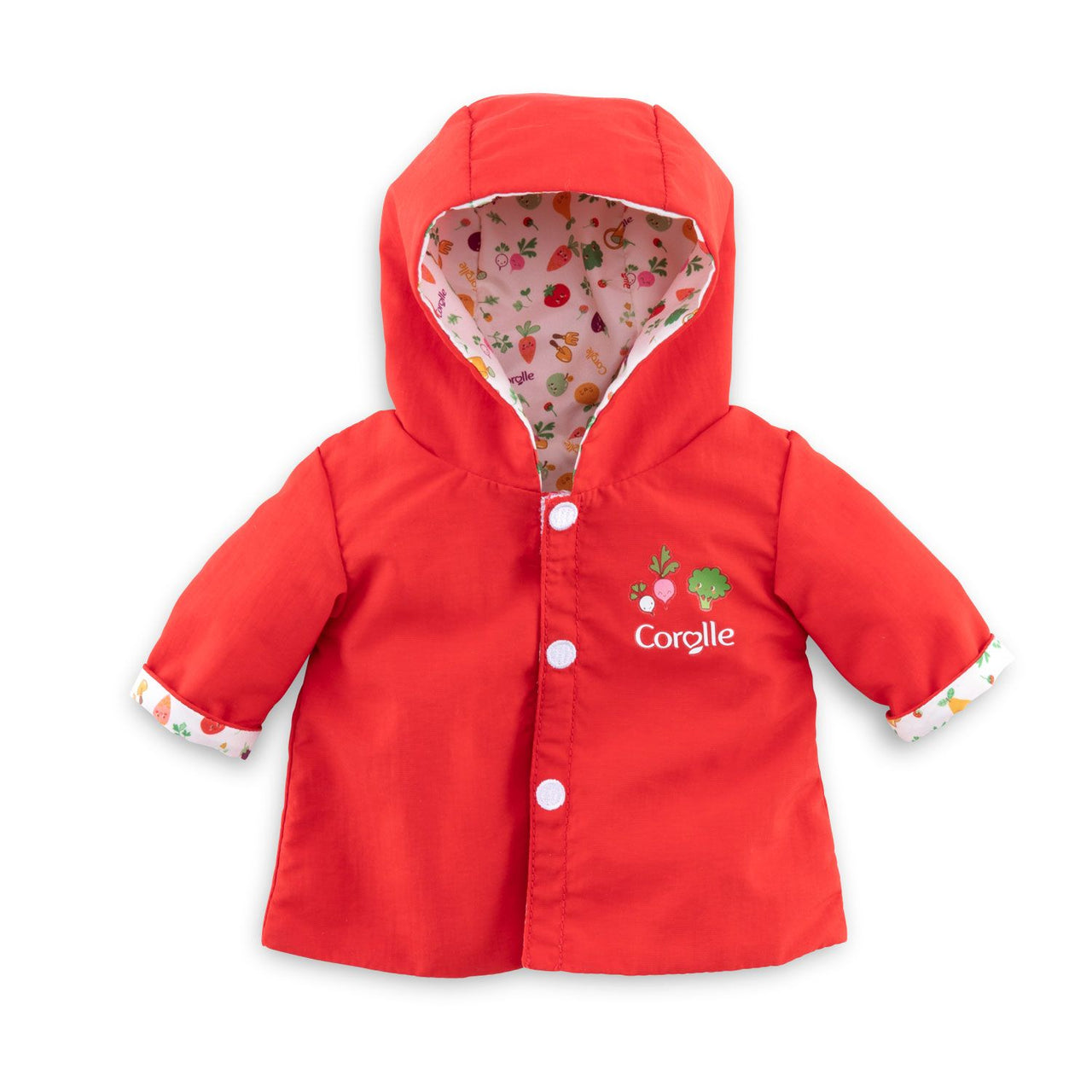 Dolls Clothing - Raincoat Garden Delights