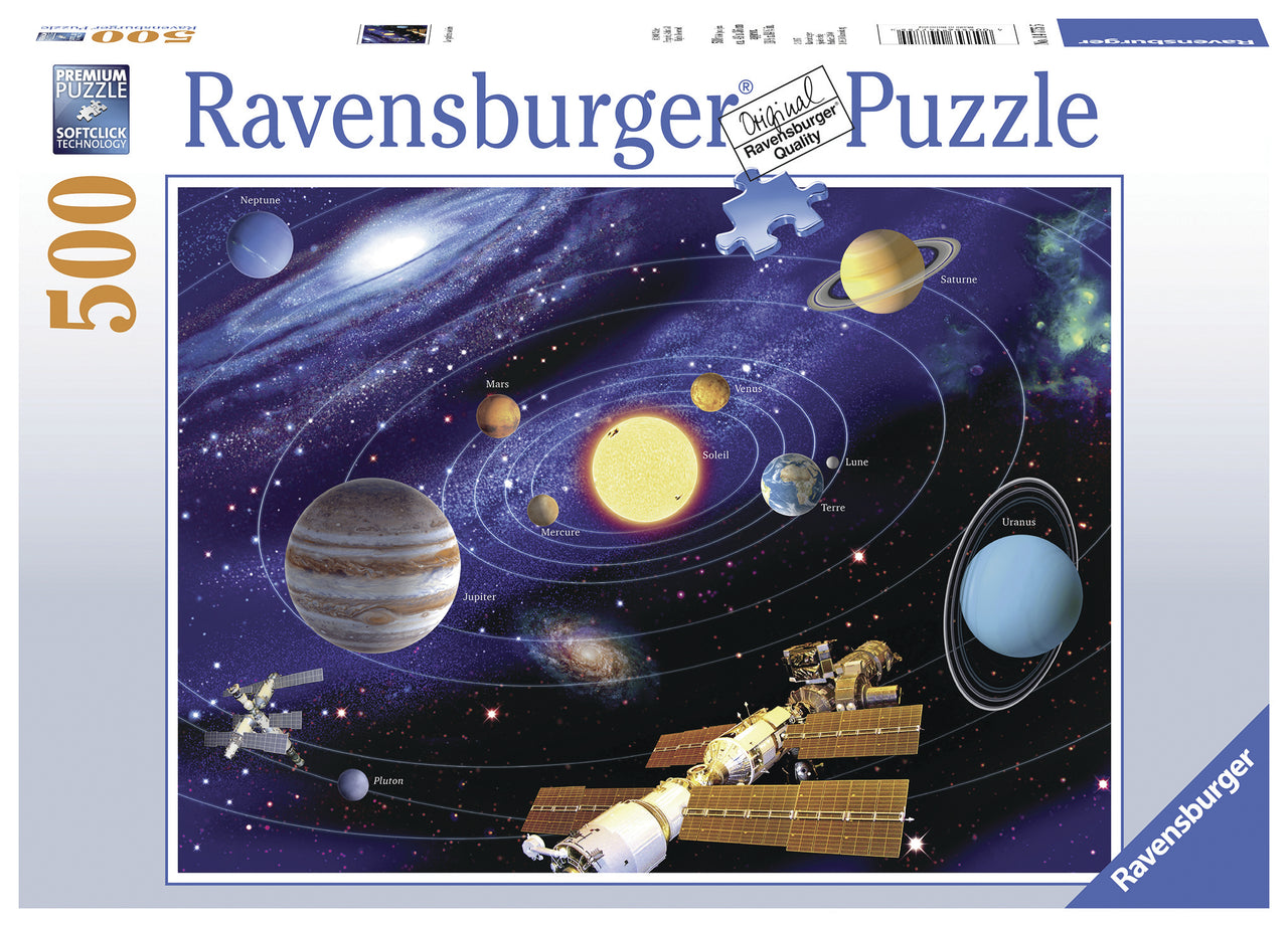 500 pc Puzzle - The Solar System