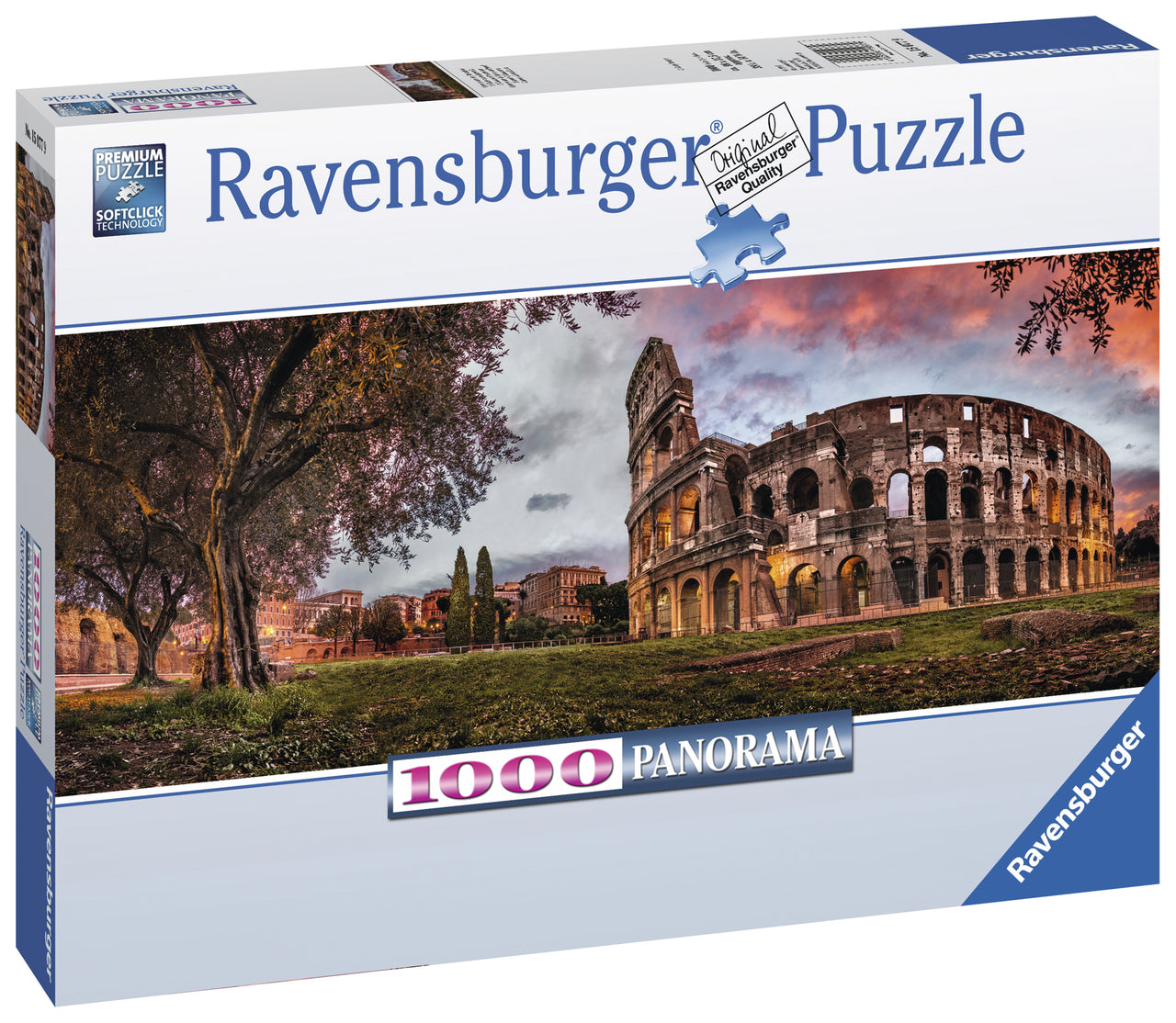 1000 pc Puzzle - Sunset Colosseum