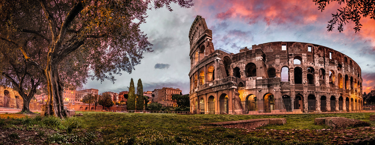 1000 pc Puzzle - Sunset Colosseum