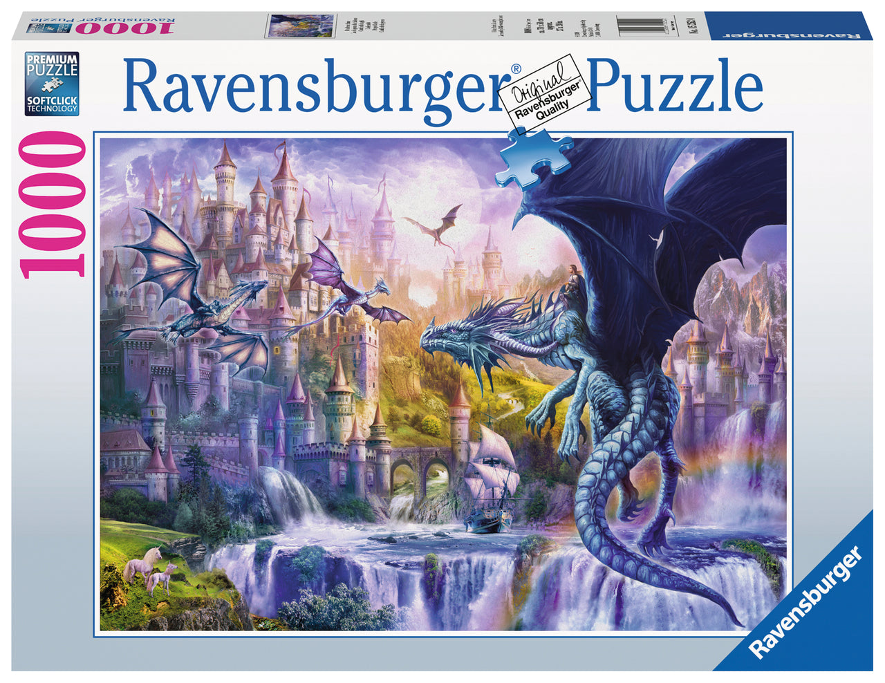 1000 pc Puzzle - Dragon Castle