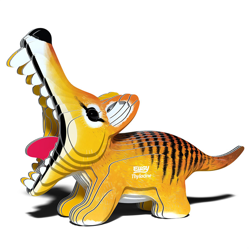 3D Cardboard Model Kit - Tasmanian Tiger