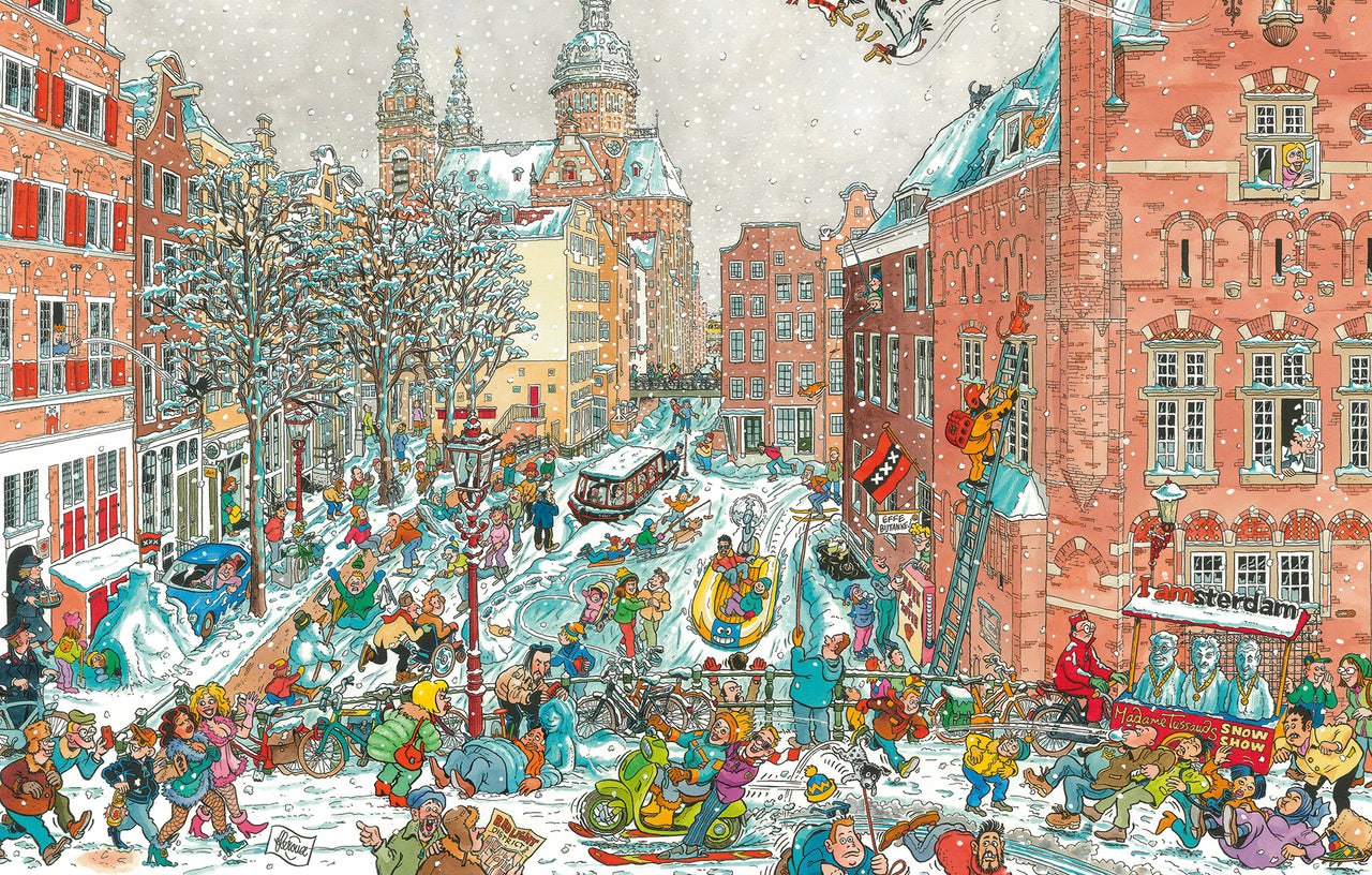 925 pc Puzzle - Amsterdam in Winter