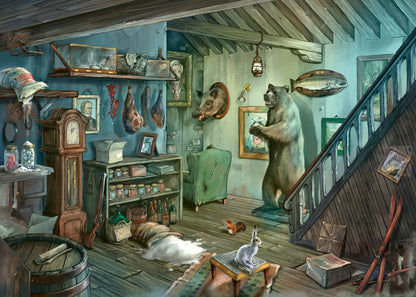 759 pc Escape Puzzle - The Forbidden Basement