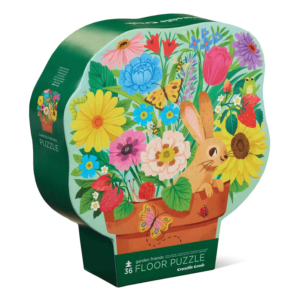 Classic Floor Puzzle 36pc - Garden Friends