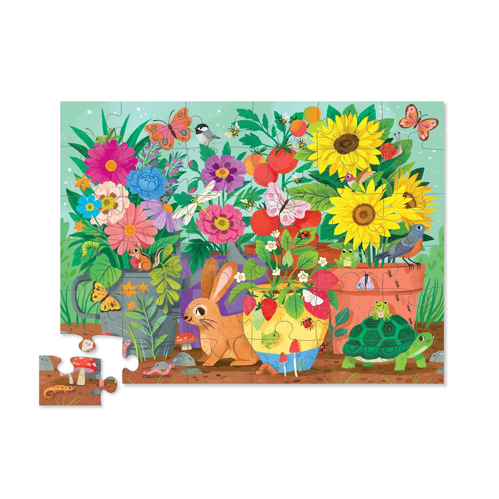 Classic Floor Puzzle 36pc - Garden Friends