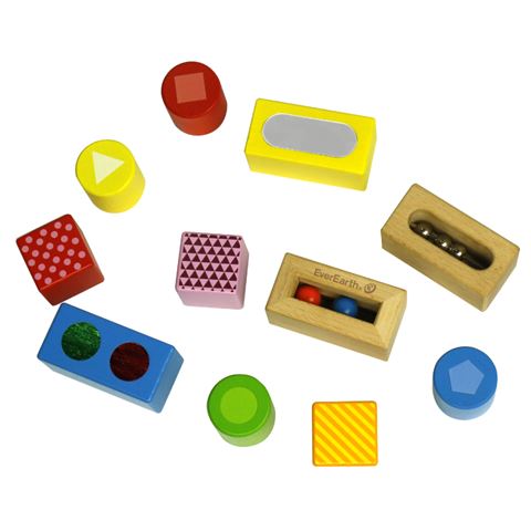 Wooden Discovery Blocks with Sound