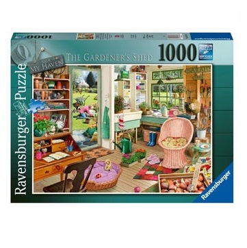 1000 pc Puzzle - My Haven No.8 The Gardener's Shed