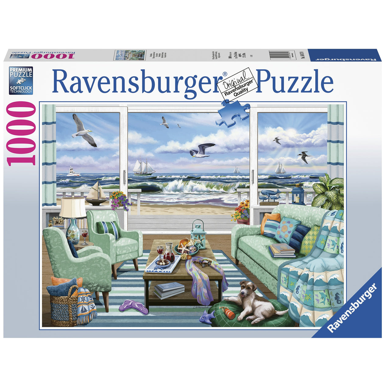 1000 pc puzzle - Beachfront Getaway