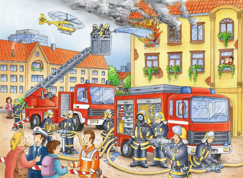 100 pc Puzzle - Fire Brigade