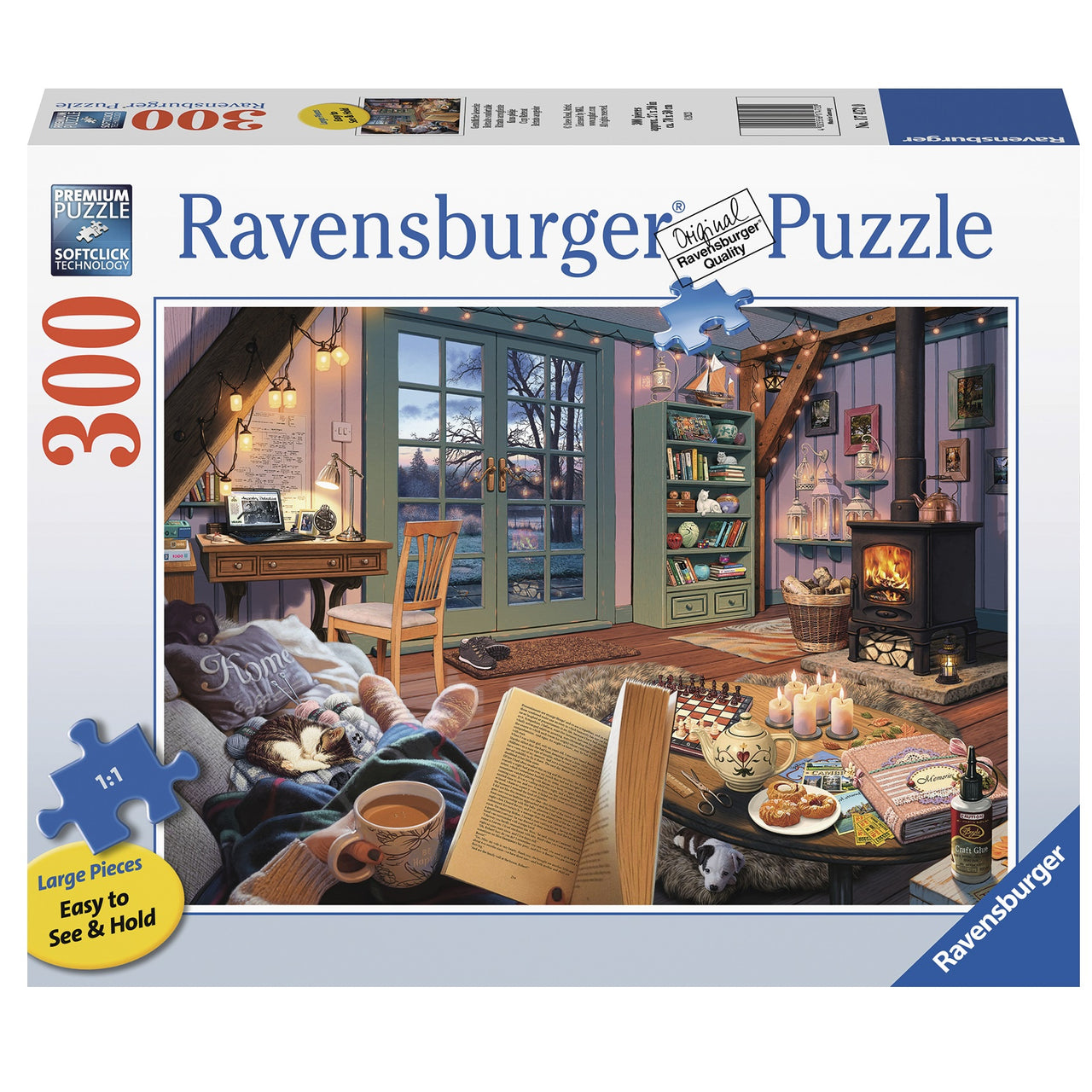 300 pc Large Format Puzzle - Cozy Retreat