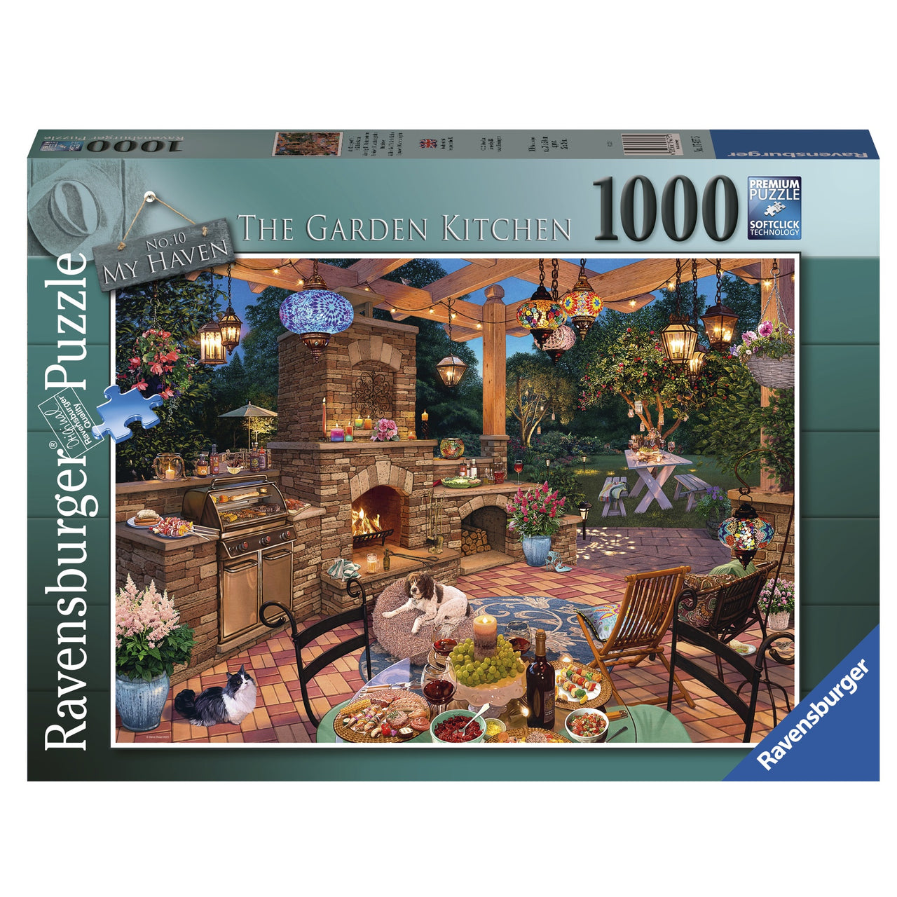 1000 pc Puzzle - My Haven No. 10 - The Garden Kitchen