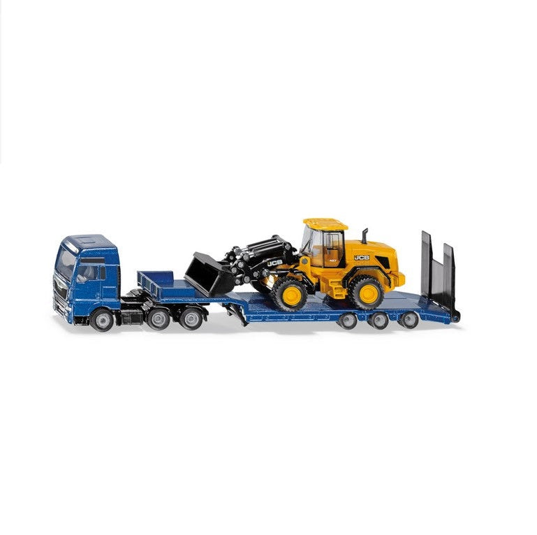 1790 MAN TGX XXL with Low-Loader and JCB Wheel Loader