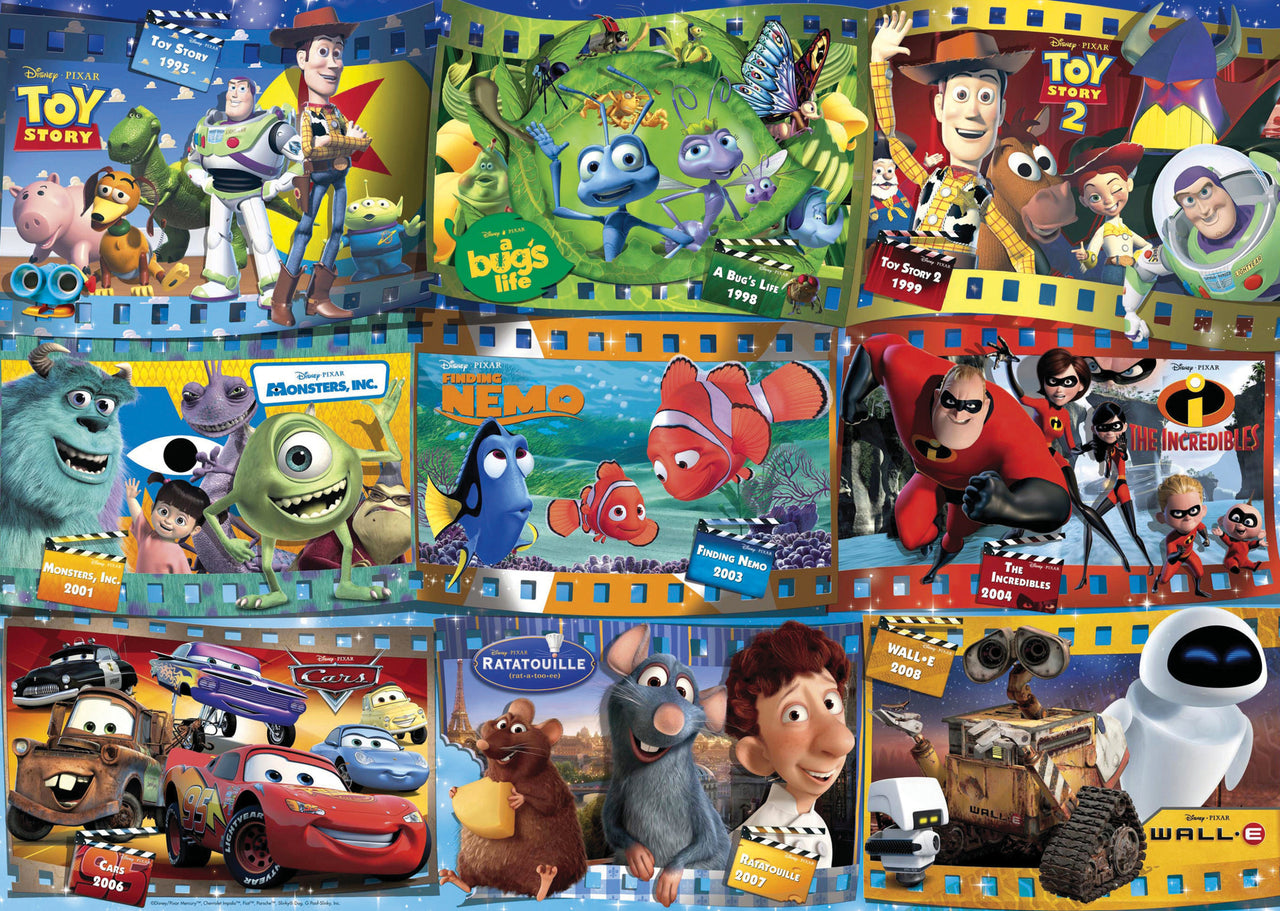 1000 pc Puzzle - Disney Pixar Movie Posters