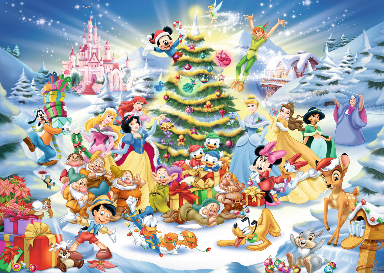 1000 pc Puzzle - Disney Christmas Eve