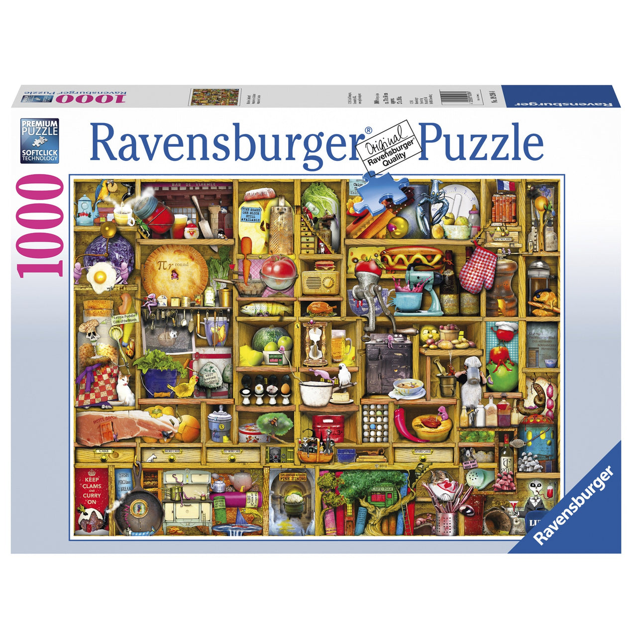 1000 pc Puzzle - The Kitchen Cupboard