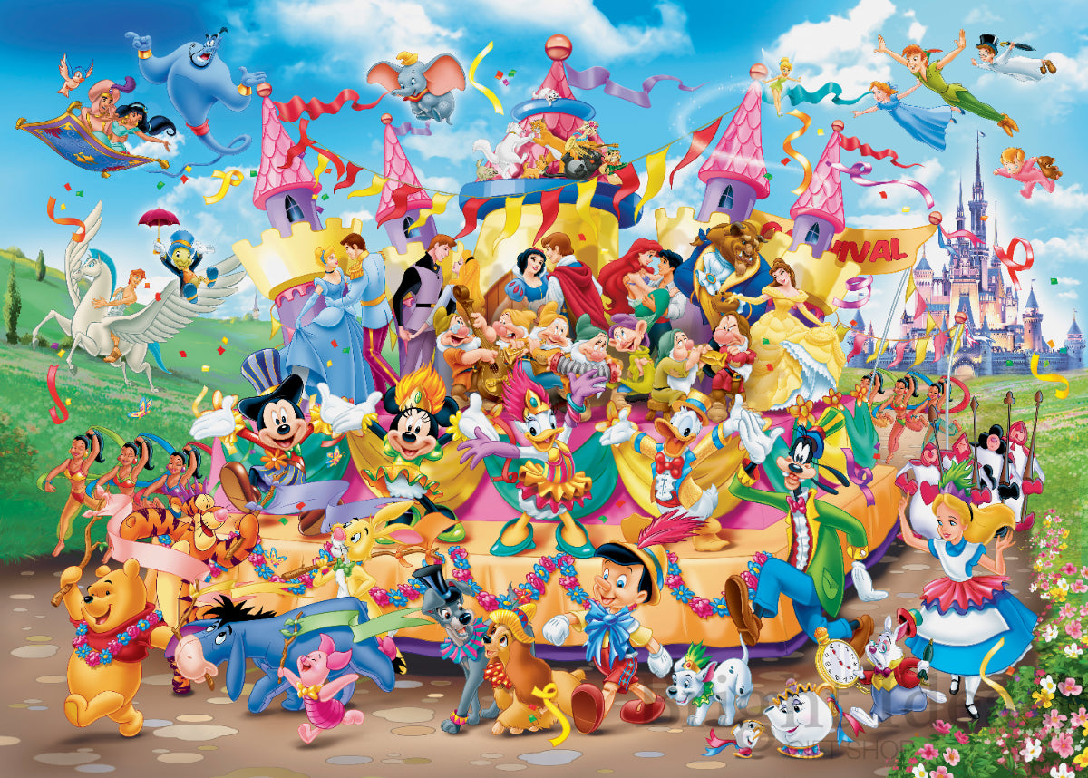 1000 pc Puzzle - Disney Carnival