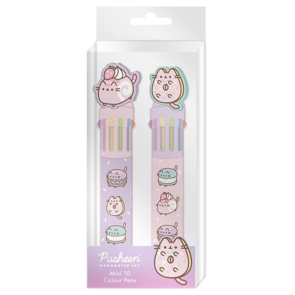 Pusheen 10 Colour Pen (2 Pack)