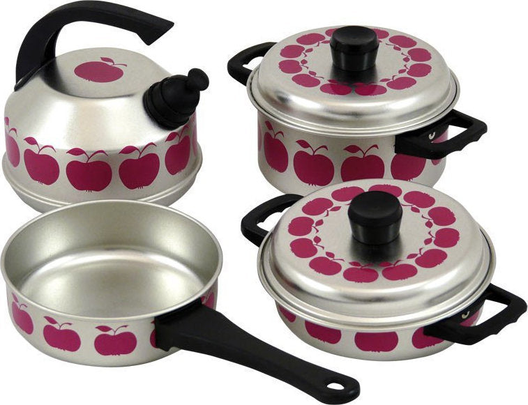 Cooking play set - 4 piece metal