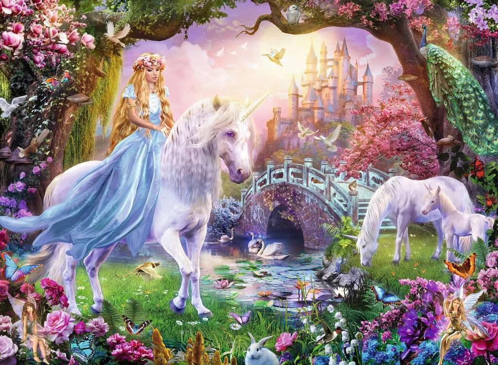 100 pc Puzzle - Magical Unicorn