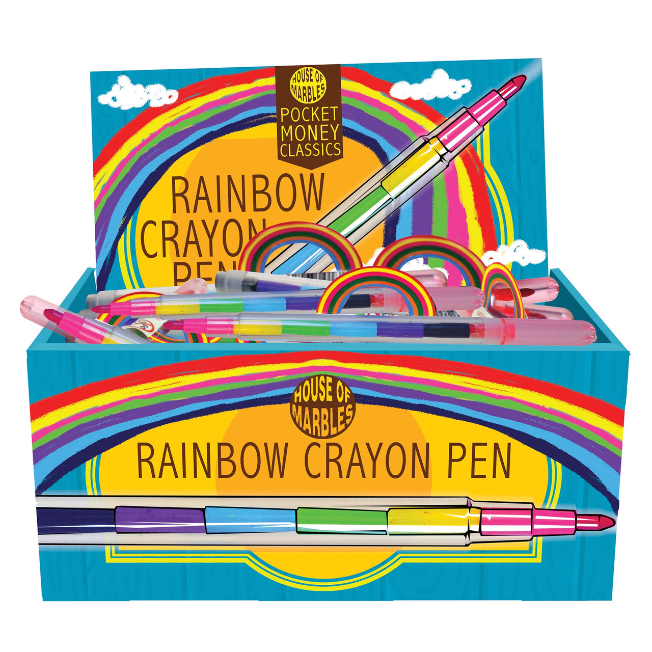 Rainbow Crayon Pen