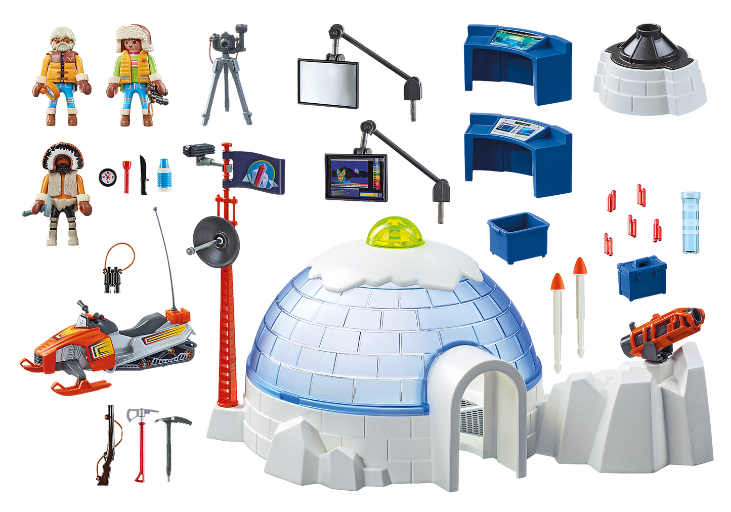 Action -  Arctic Expedition Headquarters 9055